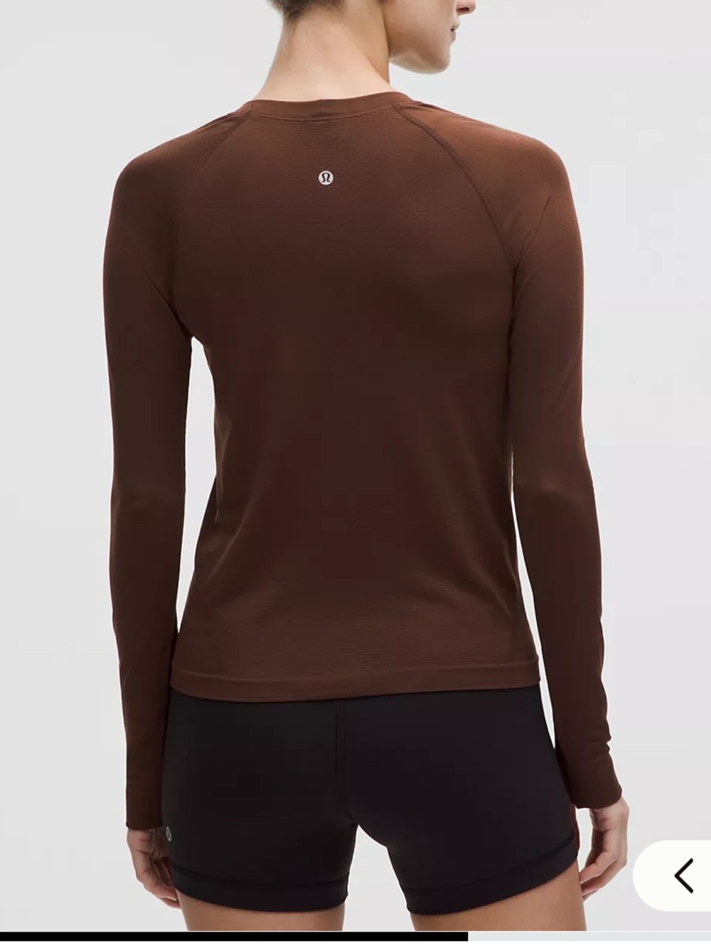 lululemon Women's Brown Swiftly Tech Long-Sleeve Shirt 2, NWOT - SIZE 8